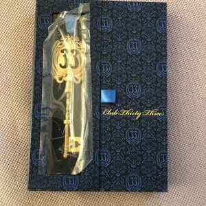 Club 33 key ornament